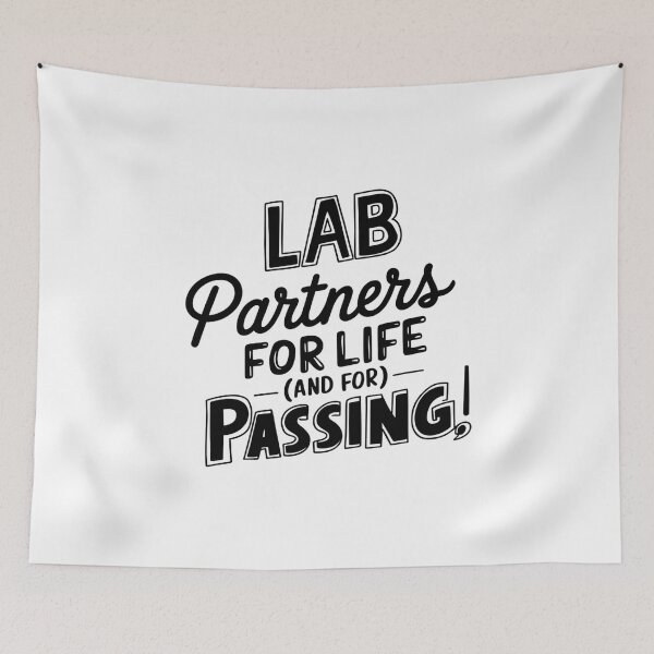 Item preview, Lab Partners for Life (And for Passing!) | Funny Student Nurse Skills Lab  designed and sold by CuteDesignables.