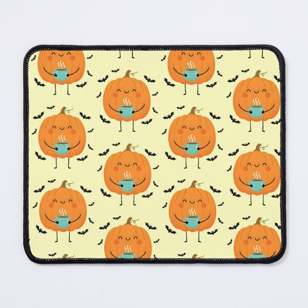 Item preview, Cute Pumpkin Coffee Halloween designed and sold by LinLuckStudio.
