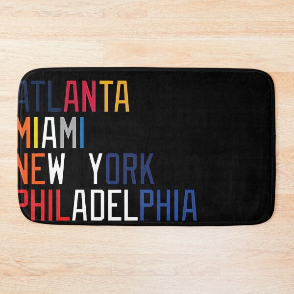 Item preview, Nl East Team Colors And Locations designed and sold by Salomelasquez.