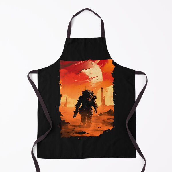 Item preview, Marine Trekking on Mars - Scifi designed and sold by XephArtcute.