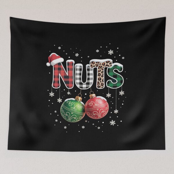 Item preview, Chest And Nuts Couples Christmas Pajama designed and sold by AmparoBoyle.