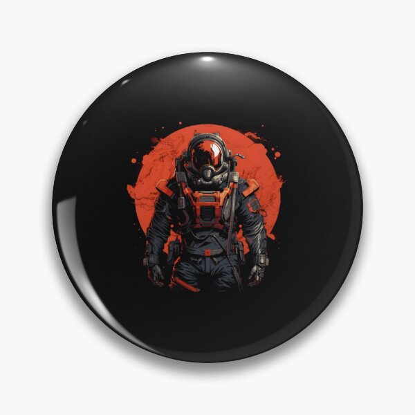 Item preview, Mars Marine - Red Planet - Sci-fi designed and sold by XephArtcute.