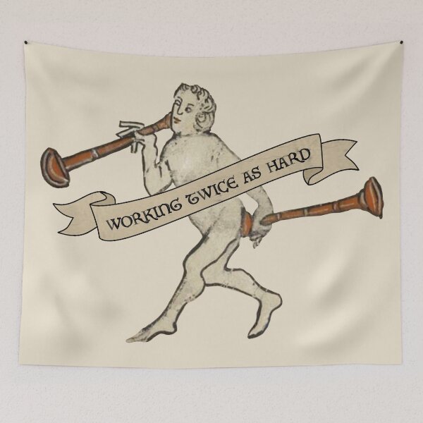 Item preview, Working twice as hard designed and sold by Heather H Designs .