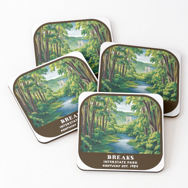 Item preview, Vintage Breaks Interstate Park (Kentucky State Park) designed and sold by RabbitK.