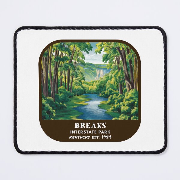 Item preview, Vintage Breaks Interstate Park (Kentucky State Park) designed and sold by RabbitK.