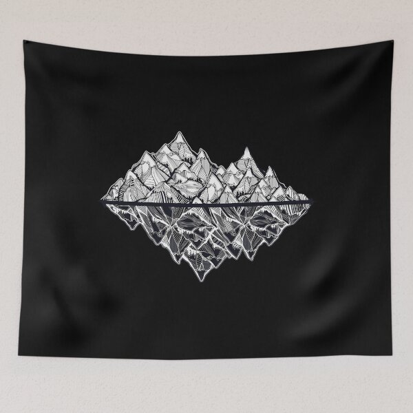 Item preview, Wilderness Landscape With Range Of Beautiful Mountains.  	 designed and sold by hmzrkojq51.