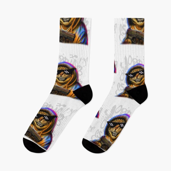 Item preview, Funny Meme Cat Gang Cool designed and sold by RebeccaLittlee.