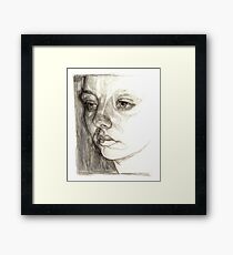 Dark sister Framed Print