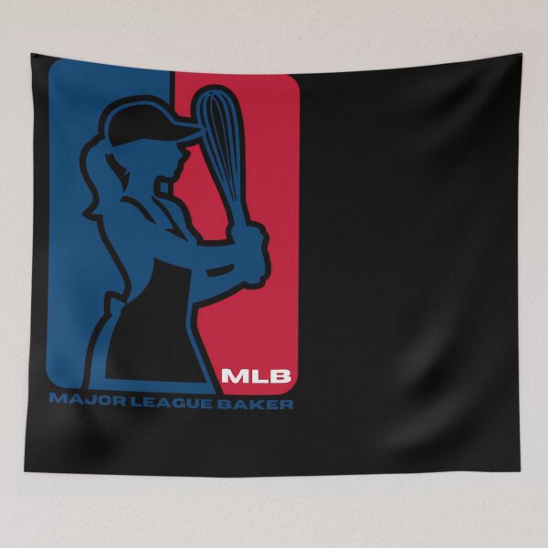 Item preview, Major League Baker Mlb Logo Baking Parody designed and sold by Aliyaelch.