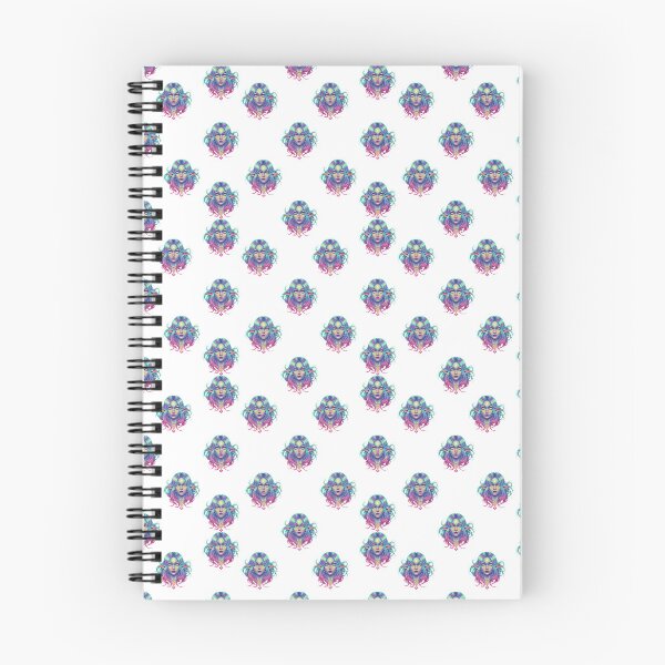 Item preview, Seamless Psychedelic Elf Pattern – Neon Fantasy Goddess Design designed and sold by AlienTechs.