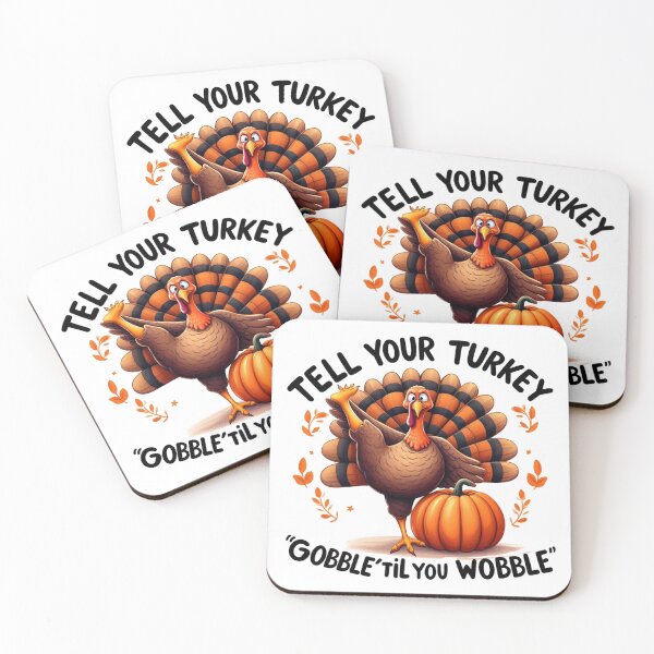 Item preview, Happy Thanksgiving, Gobble 'til You Wobble Happy Thanksgiving designed and sold by clarkfraser.