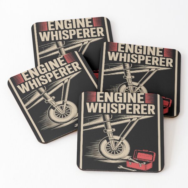 Item preview, Engine Whisperer Aircraft Mechanic Airplane Technician designed and sold by BlackStars3Neon.