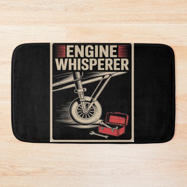 Item preview, Engine Whisperer Aircraft Mechanic Airplane Technician designed and sold by BlackStars3Neon.