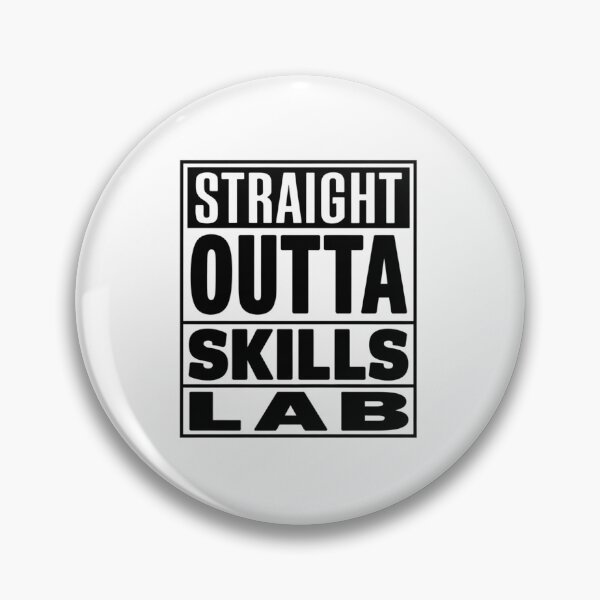 Item preview, Straight Outta Skills Lab Funny Student Nurse Nursing School designed and sold by CuteDesignables.