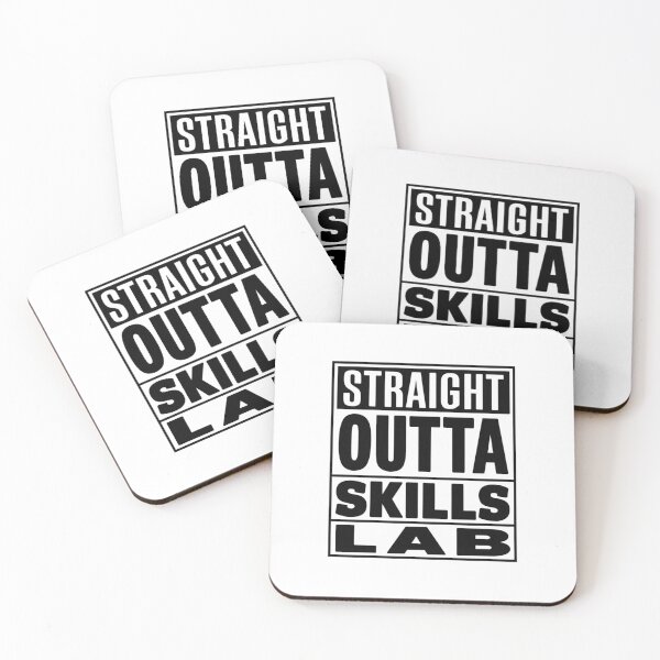 Item preview, Straight Outta Skills Lab Funny Student Nurse Nursing School designed and sold by CuteDesignables.