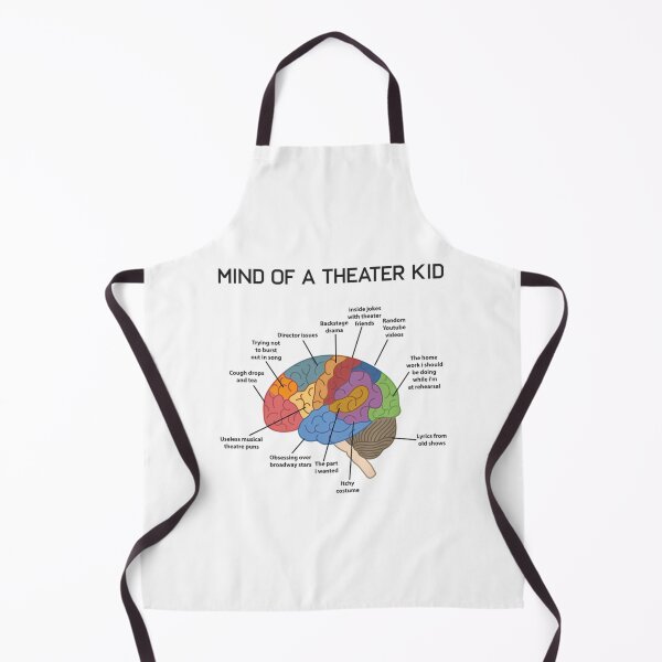 Item preview, Mind Of A Theater Kid Funny Musical Broadway Theater Nerd Actor Actress Drama Tee 	  	 designed and sold by urxlkbbbi94.