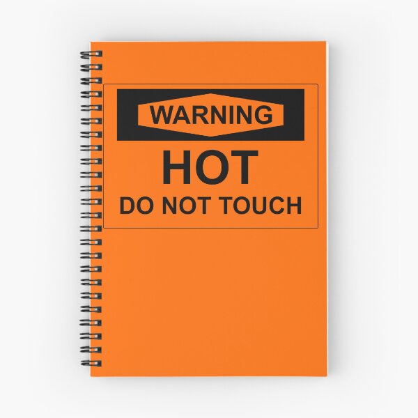 Item preview, Warning! Hot! designed and sold by Global Whimsy Solutions.