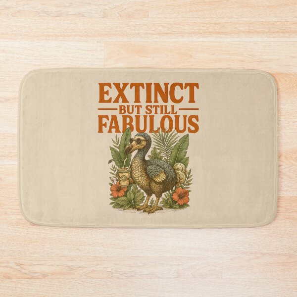 Item preview, Extinct But Still Fabulous Dodo Bird Funny Vintage Botanical Animal Art designed and sold by jukara4488.