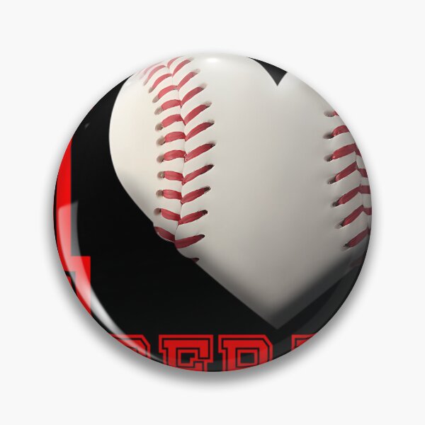 Artikelvorschau, Ich liebe Herz-Baseball entworfen und verkauft von Aliyaelch.