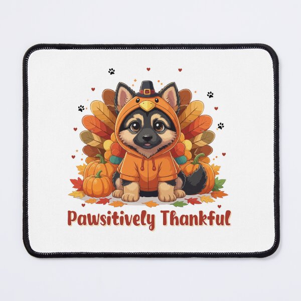 Item preview, Pawsitively Thankful German Shepherd Thanksgiving Cute Fall designed and sold by The Real Life Symphony.