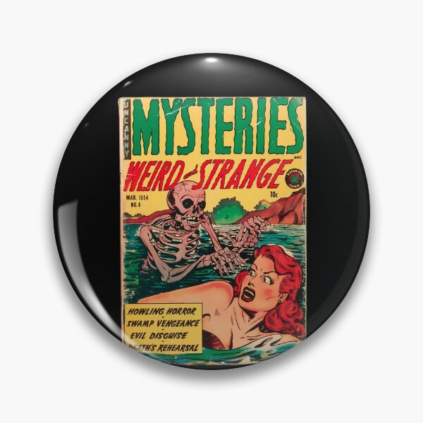 Item preview, Weird and Strange Mysteries – Crime Horror Comic  designed and sold by MelaniaOrosco.