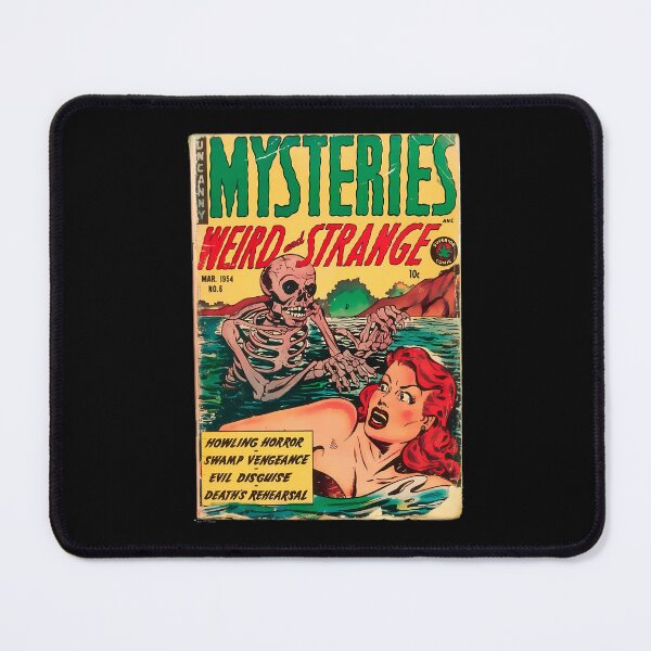 Item preview, Weird and Strange Mysteries – Crime Horror Comic  designed and sold by MelaniaOrosco.