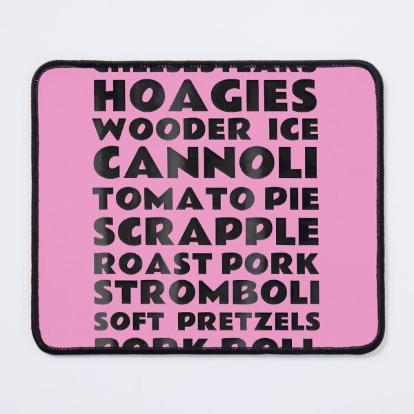 Item preview, Philadelphia Foods Typography Design By Merch, Limited Edition, Perfect Gift For You And Friends designed and sold by Tiffany Chase.