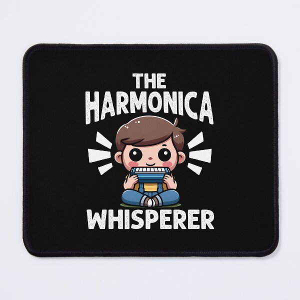 Item preview, The Harmonica Whisperer - Harmonica Gift  designed and sold by FeneciaADavis.