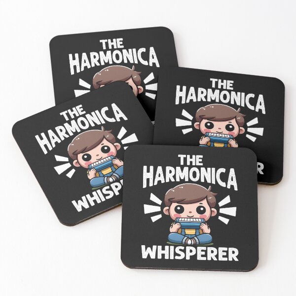 Item preview, The Harmonica Whisperer - Harmonica Gift  designed and sold by FeneciaADavis.