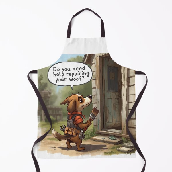 Item preview, Cute Repair Dog designed and sold by Furrista.