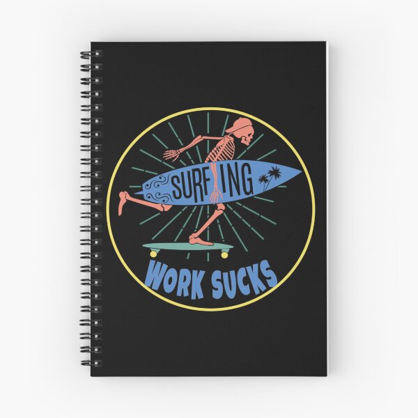 Item preview, Work Sucks Surfer Classic 		 designed and sold by wrgbxketek55.