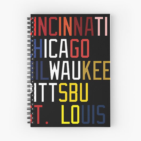 Item preview, Nl Central Teams Locations And Colors designed and sold by Makaylaucek.