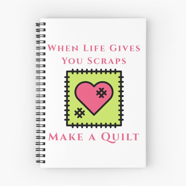 Item preview, When Life Gives You Scraps, Make a Quilt - Funny Quilter designed and sold by Wiss2Arts.