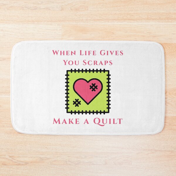 Item preview, When Life Gives You Scraps, Make a Quilt - Funny Quilter designed and sold by Wiss2Arts.