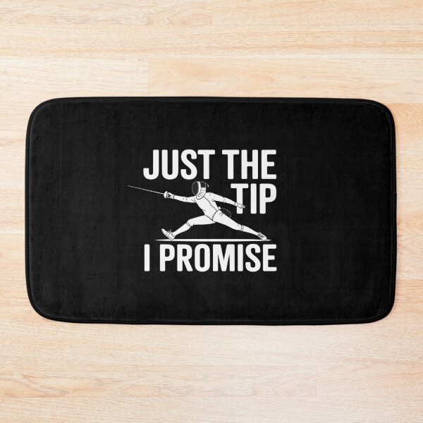 Item preview, Fencer Just The Tip Promise Fencing Epee Martial Arts Sport designed and sold by PeteHomenick.