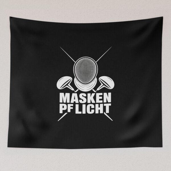Item preview, Fencing Mask Duty Funny Fencing designed and sold by PeteHomenick.