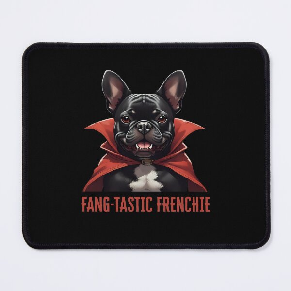 Item preview, Fang-tastic Frenchie T-Shirt – Funny Cute French Bulldog Halloween Vampire Shirt for Dog Lovers designed and sold by KiTiStudio.