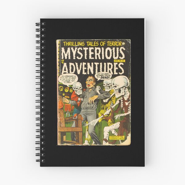 Item preview, Mysterious Adventures – Crime Horror Comic  designed and sold by KeithaMccor.