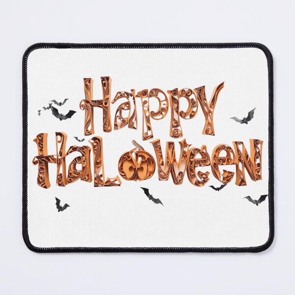Item preview, Halloween horizontal banner with vector logo. The inscription with ominous tree branches, bats and pumpkin on a background of the Halloween. designed and sold by PWDigitalArt.