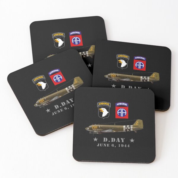 Item preview, USA Paratroopers D-Day WWII Normandy 82Nd 101Nd Airborne Classic 		 designed and sold by jfxtmrchx57.