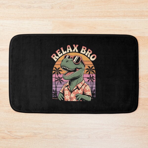 Item preview, Retro Chill Dinosaur – Relax Bro Funny T-Rex Design designed and sold by thesnakeater.