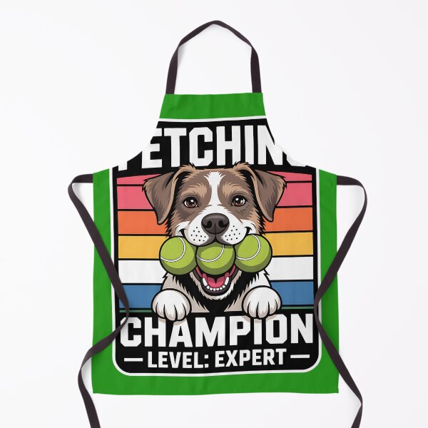 Item preview, Funny Dog Fetching T-shirt – Champion Level Expert designed and sold by Print Era.