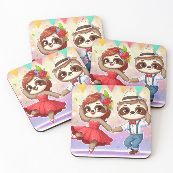 Item preview, Happy Sloth Dancing designed and sold by Mywaymylife.