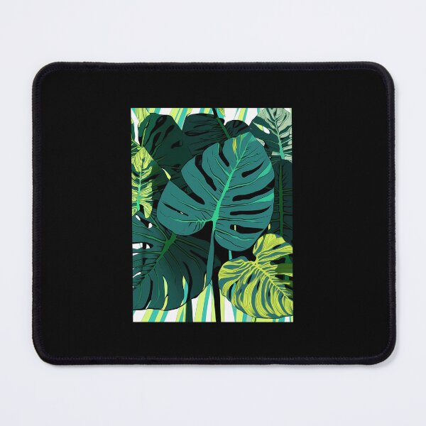 Item preview, Tropical Monstera Leaves In Green And Chartreuse 	 	 designed and sold by grtuodsj3.