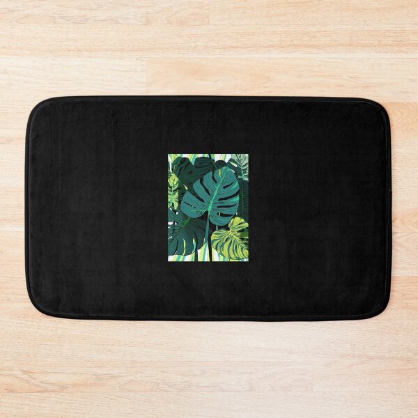 Item preview, Tropical Monstera Leaves In Green And Chartreuse 	 	 designed and sold by grtuodsj3.