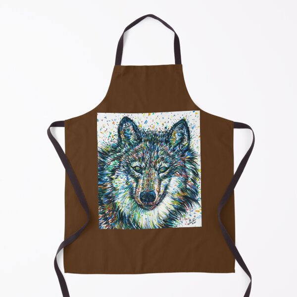 Item preview, WOLF - Watercolor And Ink Portrait Classic 		 designed and sold by khnmuivptob24.