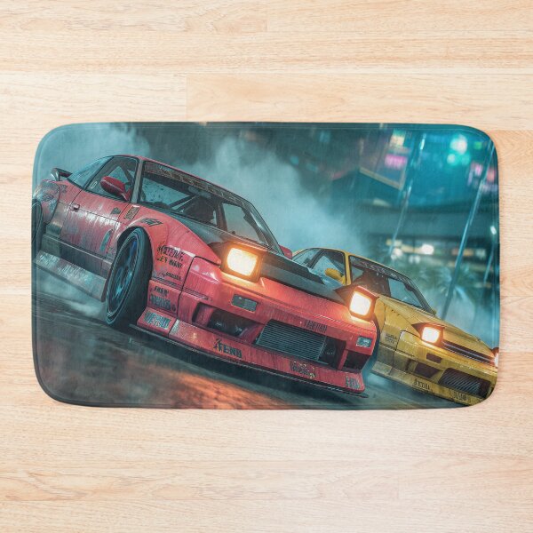 Item preview, Tokyo Rain – Midnight Drift Battle designed and sold by ArgentoArt.