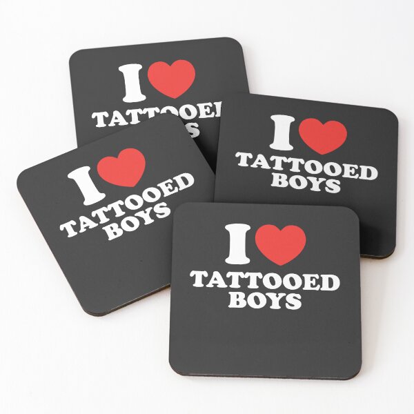 Item preview, I Love Tattooed Boys designed and sold by shitpostee.