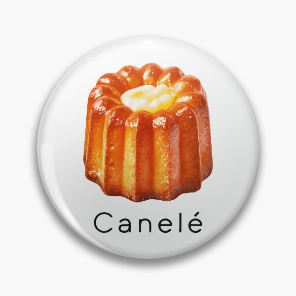 Item preview, Canelé – Classic French Pastry Illustration designed and sold by BobaBunny76.