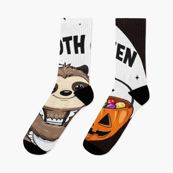 Item preview, halloween slothoween maid colorful cartoon sloth  designed and sold by SmashingDeals.